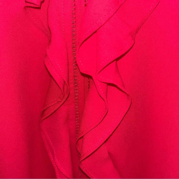 SKIES ARE BLUE TANK TOP WITH RUFFLED FRONT - Picture 2 of 4